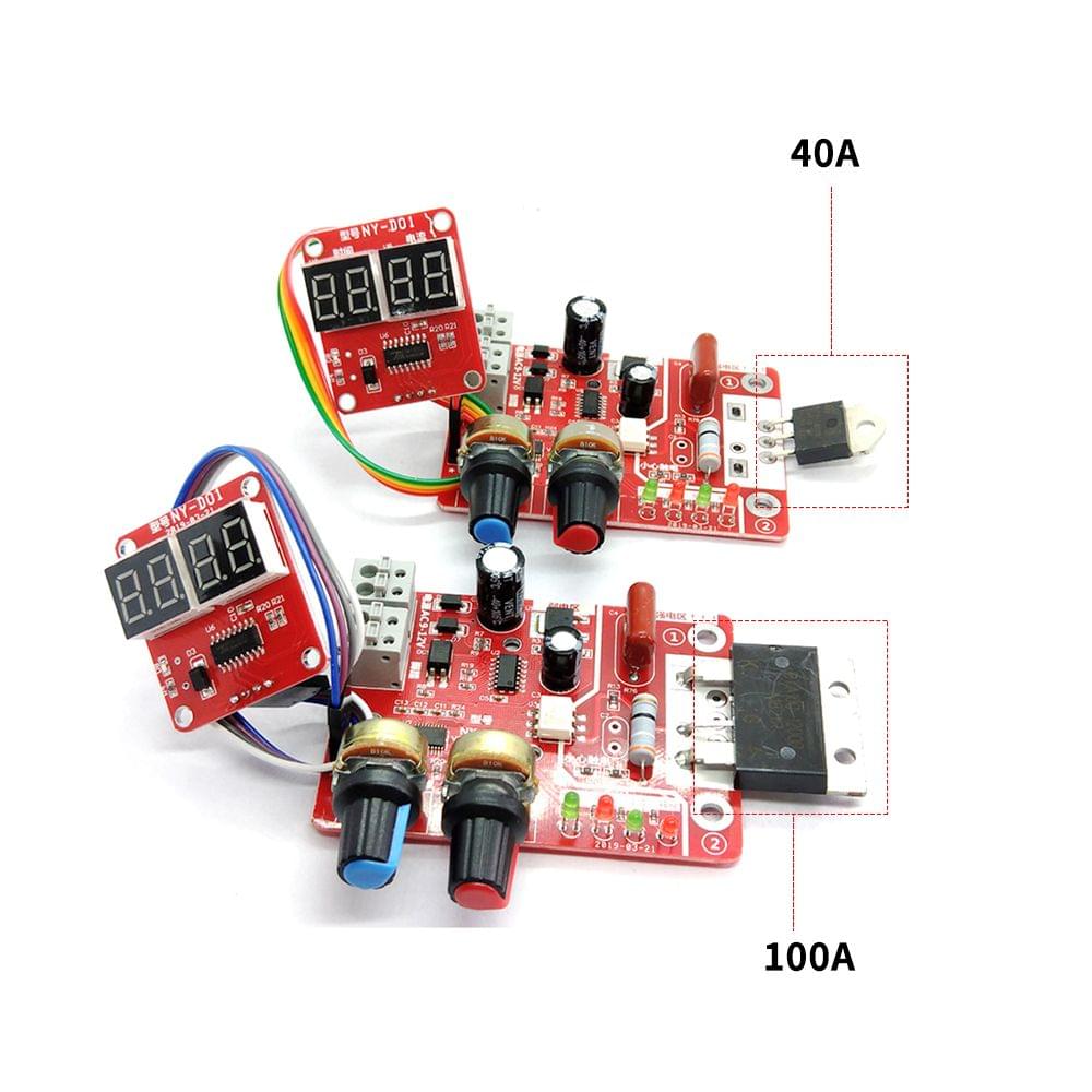 100A Spot Welding Machine Control Board Adjustable Time - 100A
