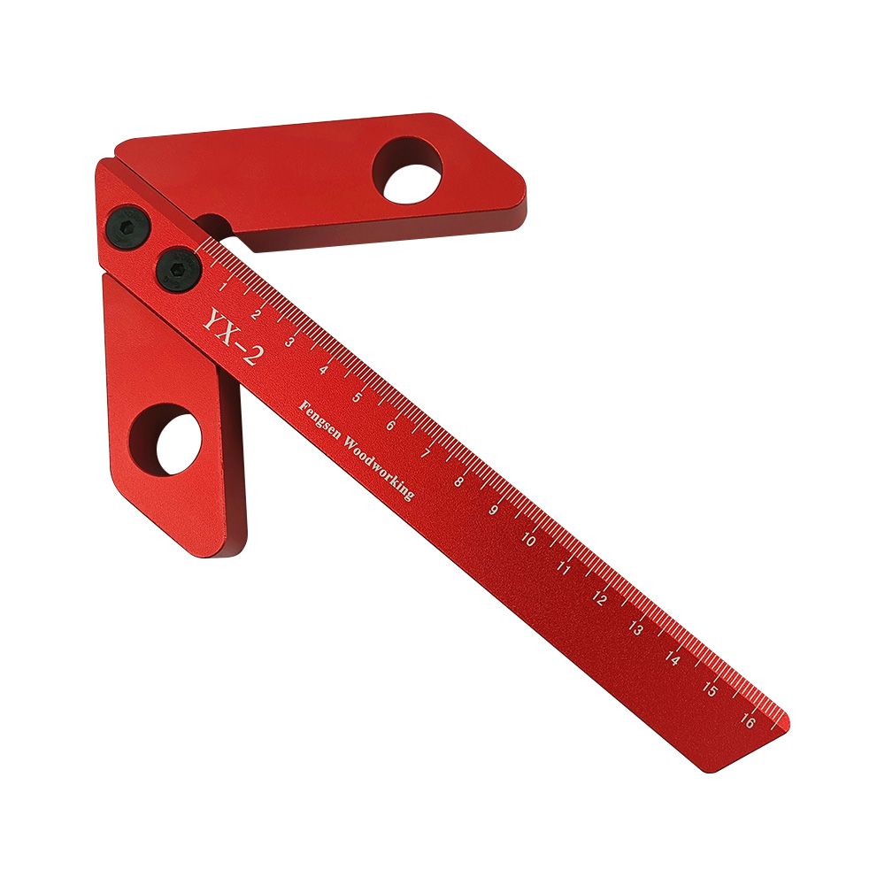 Center Finder Scribe Square Center Measuring Tool 45/90 - Large
