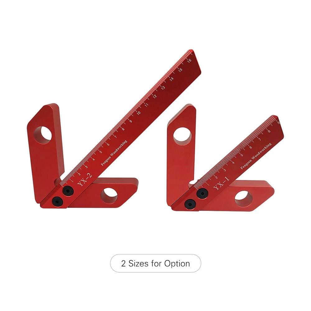 Center Finder Scribe Square Center Measuring Tool 45/90 - Large