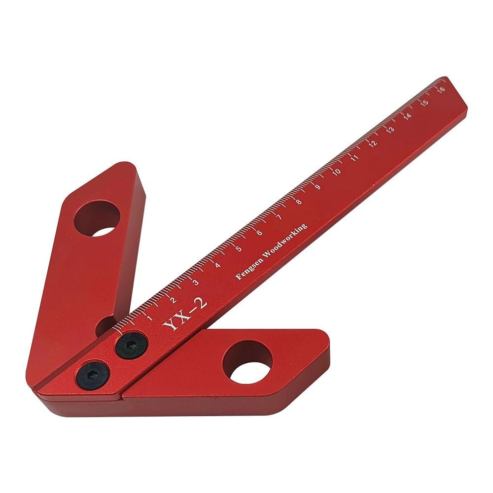 Center Finder Scribe Square Center Measuring Tool 45/90 - Large