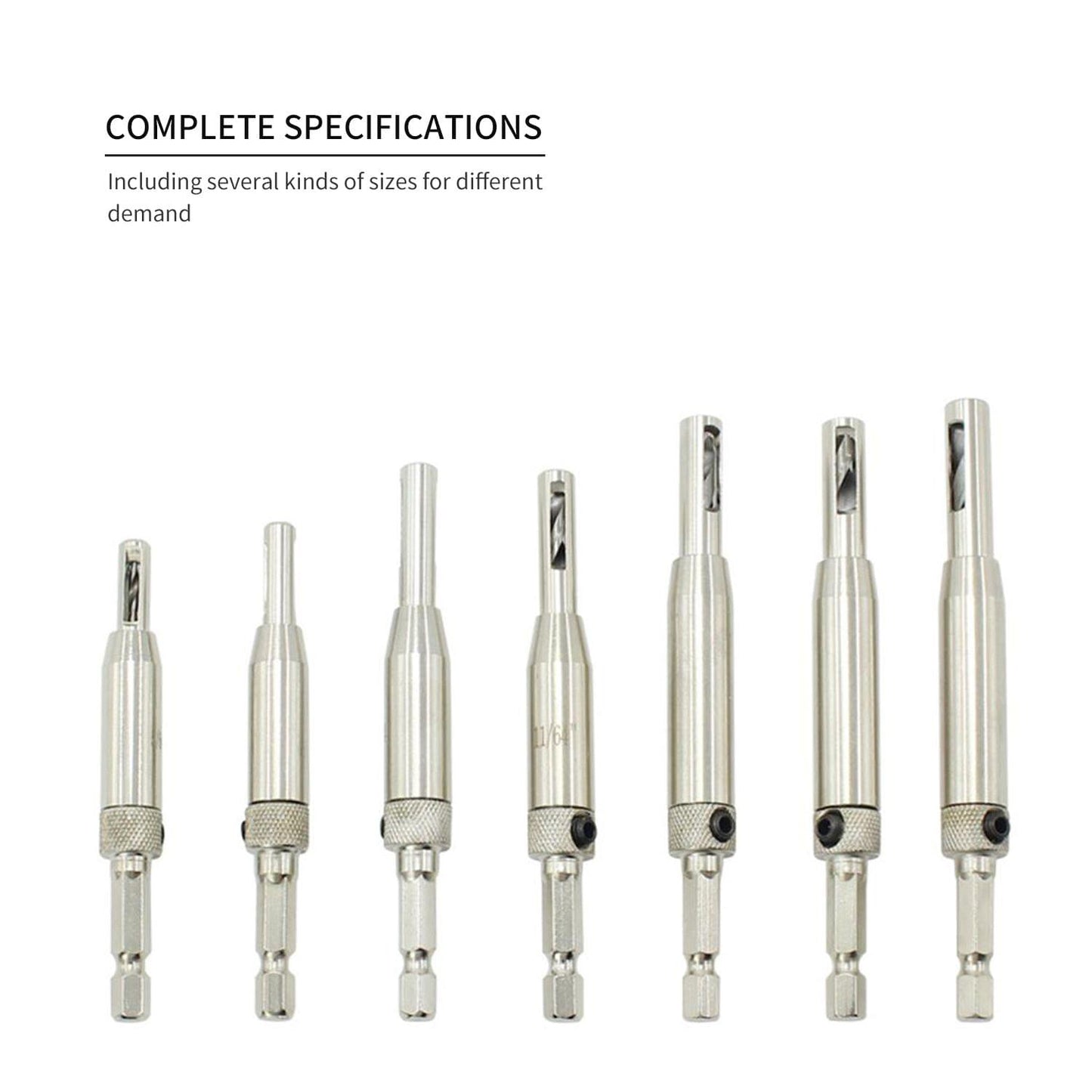 10pcs Hinge Center Positioning Bit Hinge Central Positioning