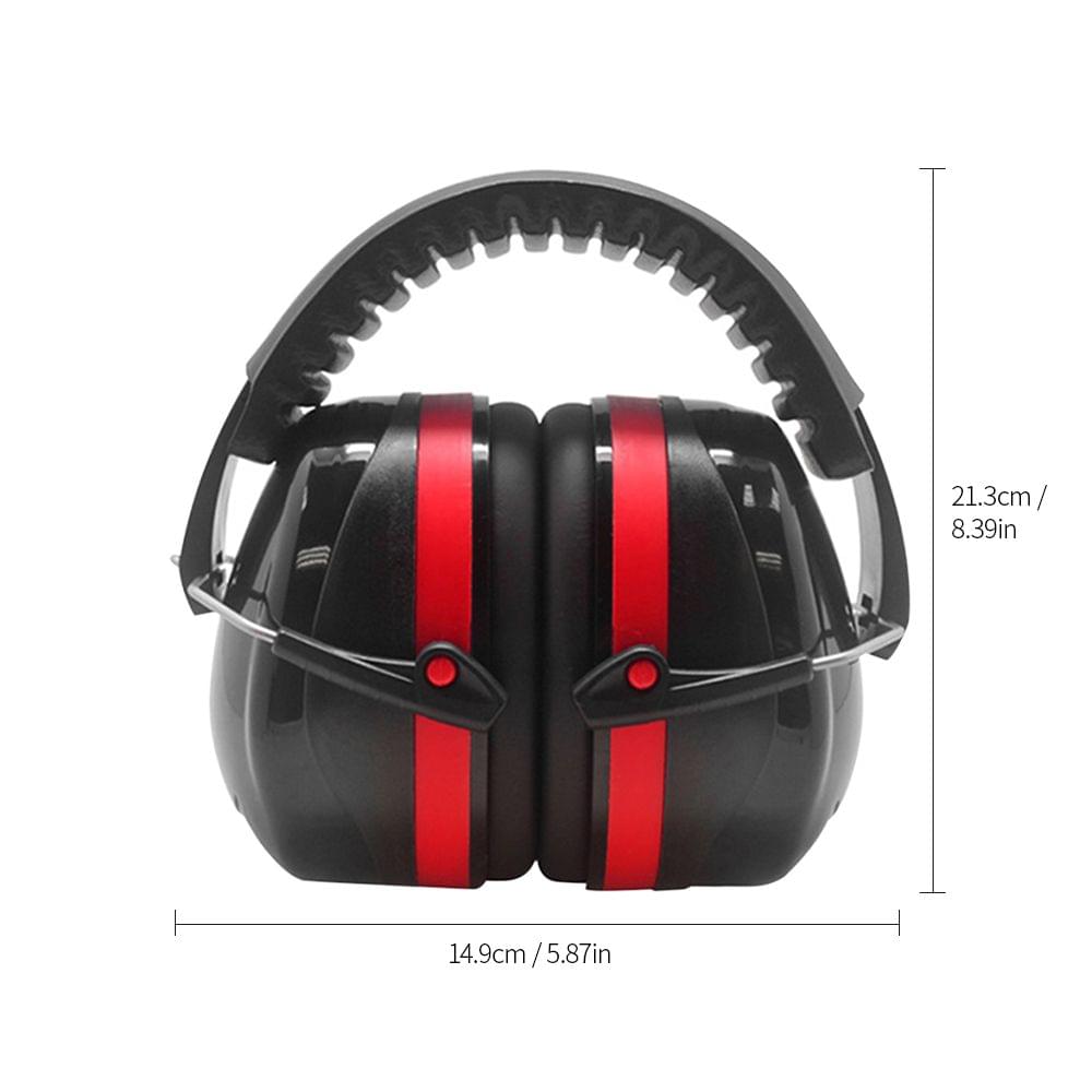 Folding Ear Defenders Protective Earmuffs Noise Cancelling