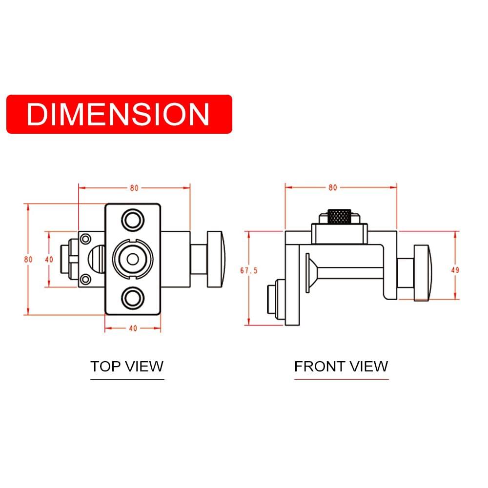 Doweling Jig Pocket Hole Jig Kit Wood Vertical Drilling