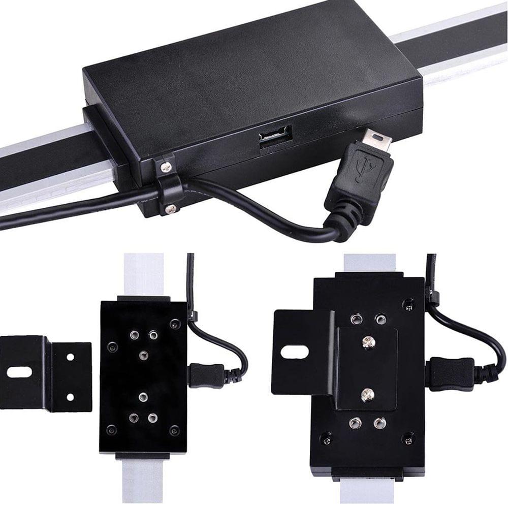 Digital Linear Readout Scale Ruler Vertical Size Optional - 0-200mm