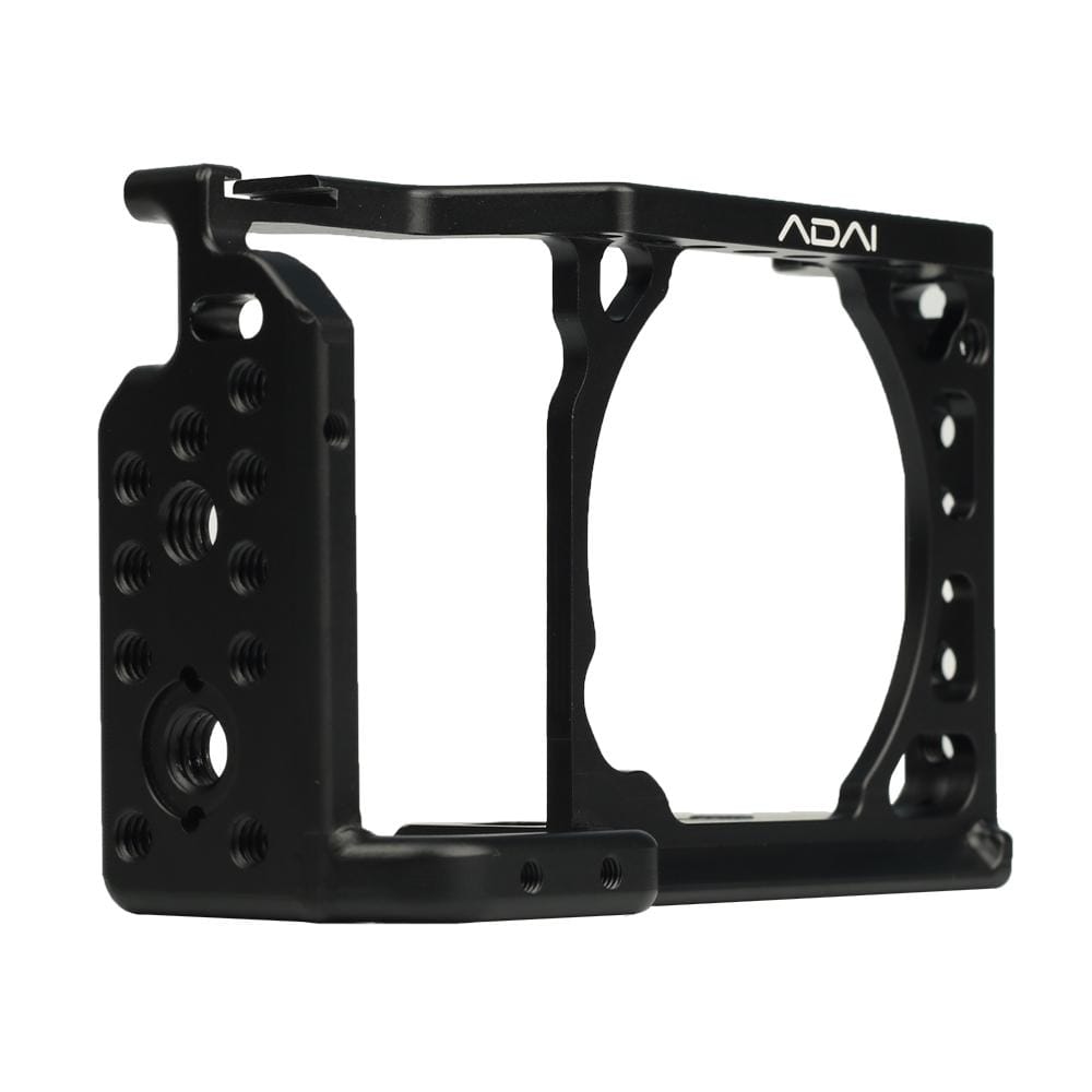 ADAI Camera Video Aluminum Alloy Cage Stabilizer for Sony A6300 / A6500 / A6400 / A6000 / A5000 (Black)