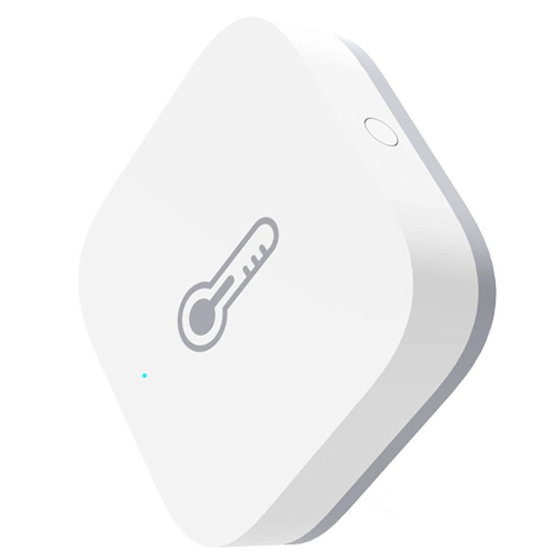 Original Xiaomi Aqara Smart Temperature Humidity Environment Sensor Smart Control via Mihome APP Zigbee Connection, Support Air Pressure, with the Xiaomi Multifunctional Gateway Use