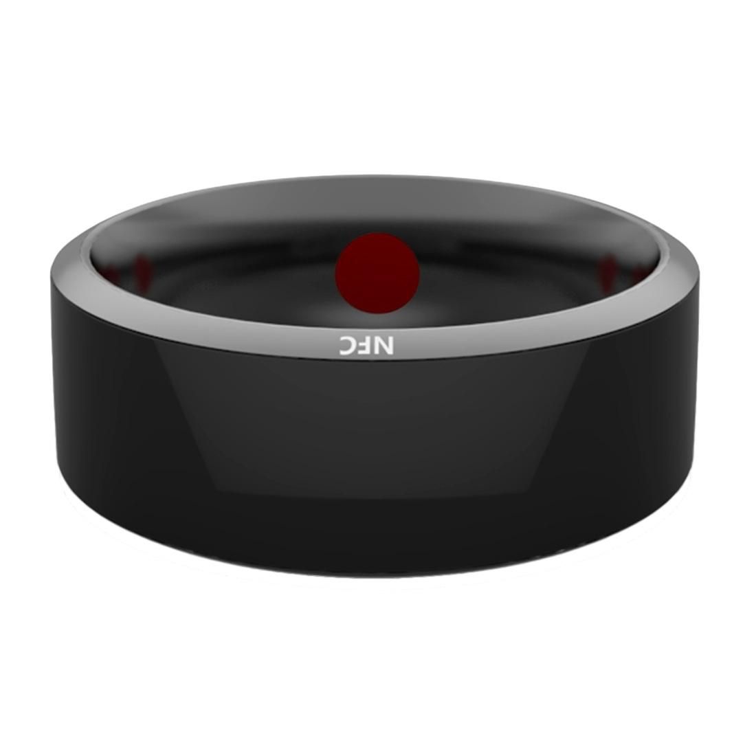 JAKCOM R3 Metallic Glass Smart Ring, Waterproof & Dustproof, Health Tracker, Wireless Sharing, Inner Perimeter: 62.8mm