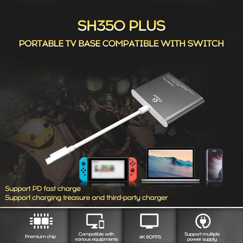 Coov SH350 PLUS TYPE-C Sorting H-DMI Converter Portable TV
