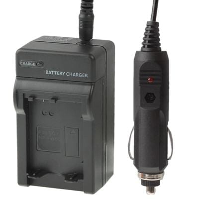 Digital Camera Battery Car Charger for Sony FW50 (Black)