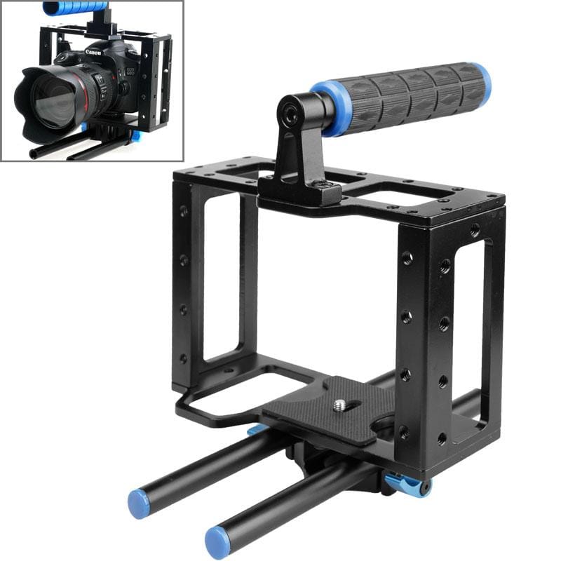 DEBO Universal Protective DSLR Camera Cage Stabilizer / Top Handle Set, TL-6