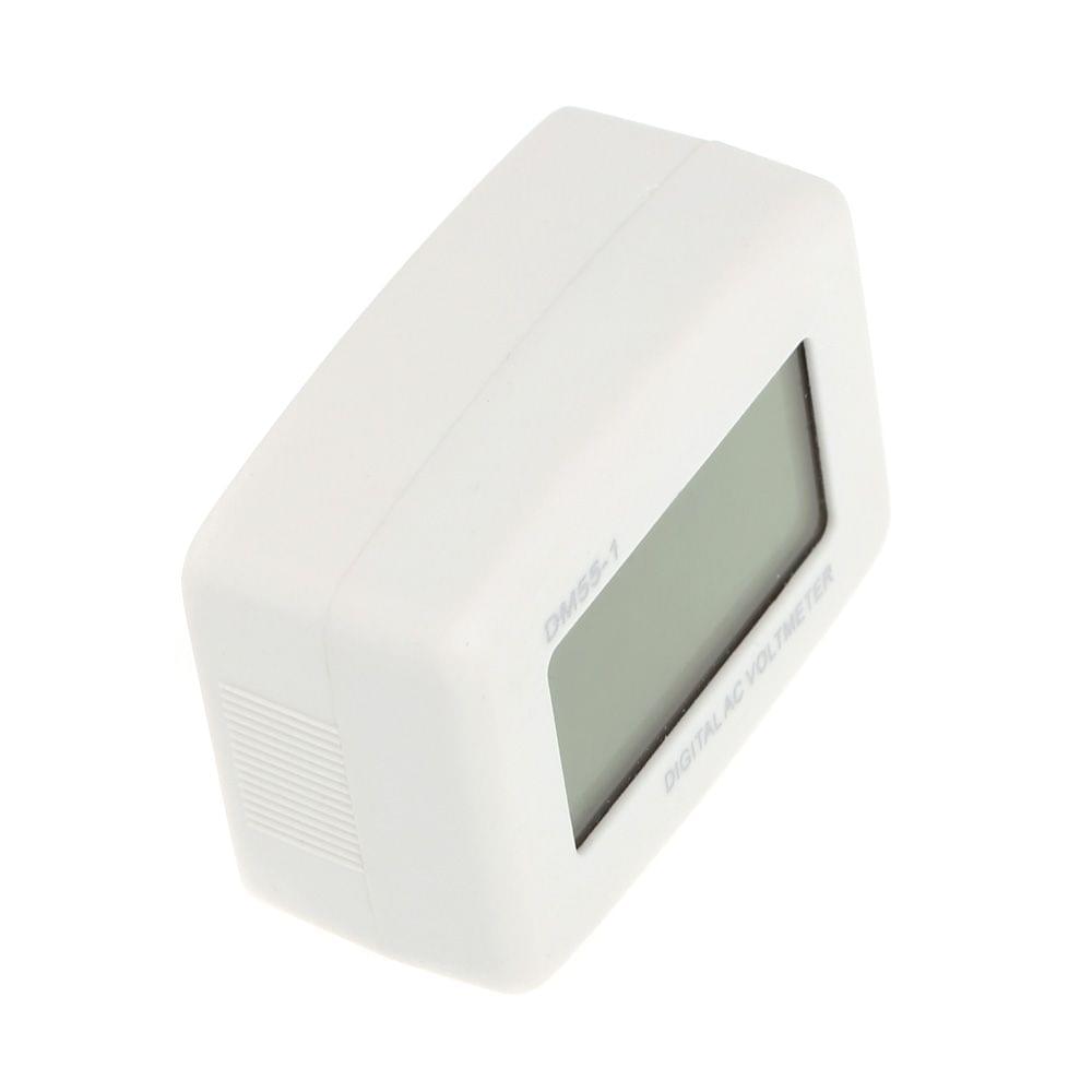 DM55-1 AC 80-300V LCD Digital Volt Meter Voltmeter US Plug - 2