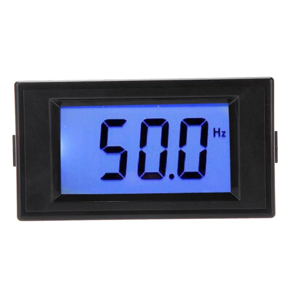 45.0-65.0Hz Blue LCD Digital Frequency Panel Meter Gauge