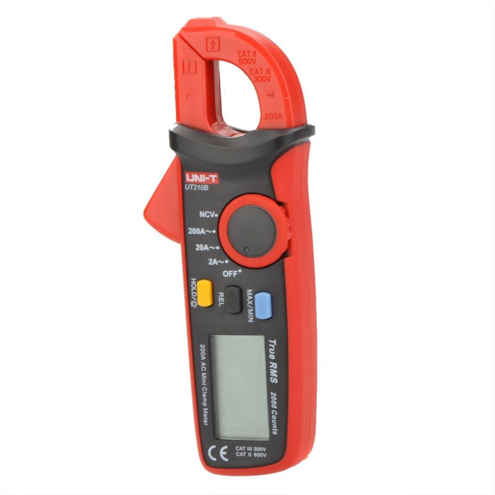 UNI-T UT210B True RMS 200A AC Mini Clamp Meters Ammeter w/