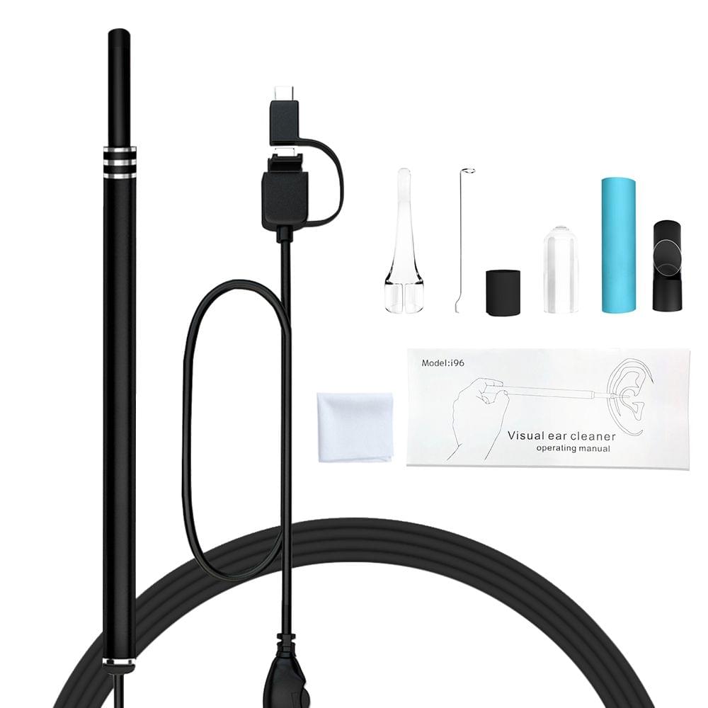 3-in-1 USB Ear Cleaning Earpick Endoscope LED Light
