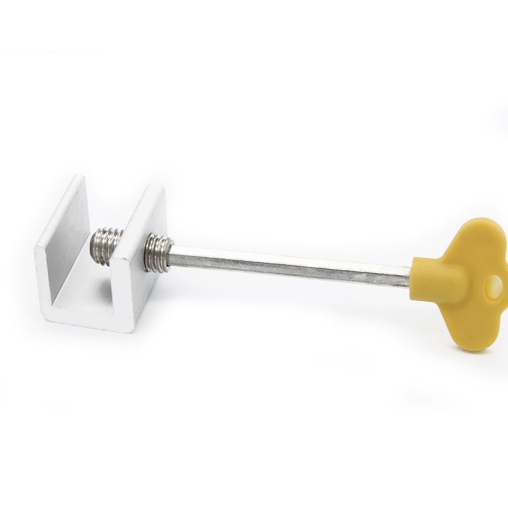 1 Pcs Adjustable Sliding Window Lock Stopper Door Frame