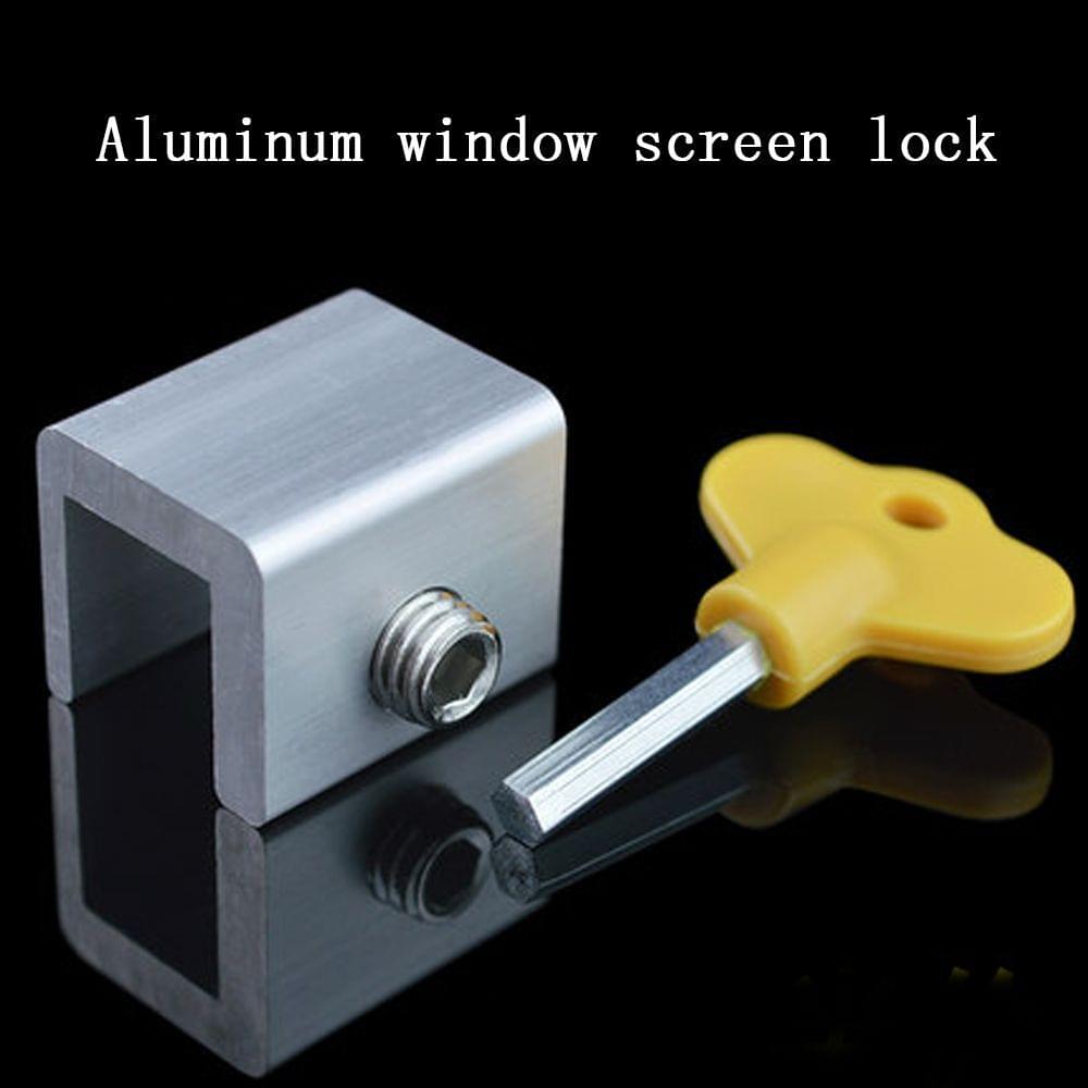 1 Pcs Adjustable Sliding Window Lock Stopper Door Frame