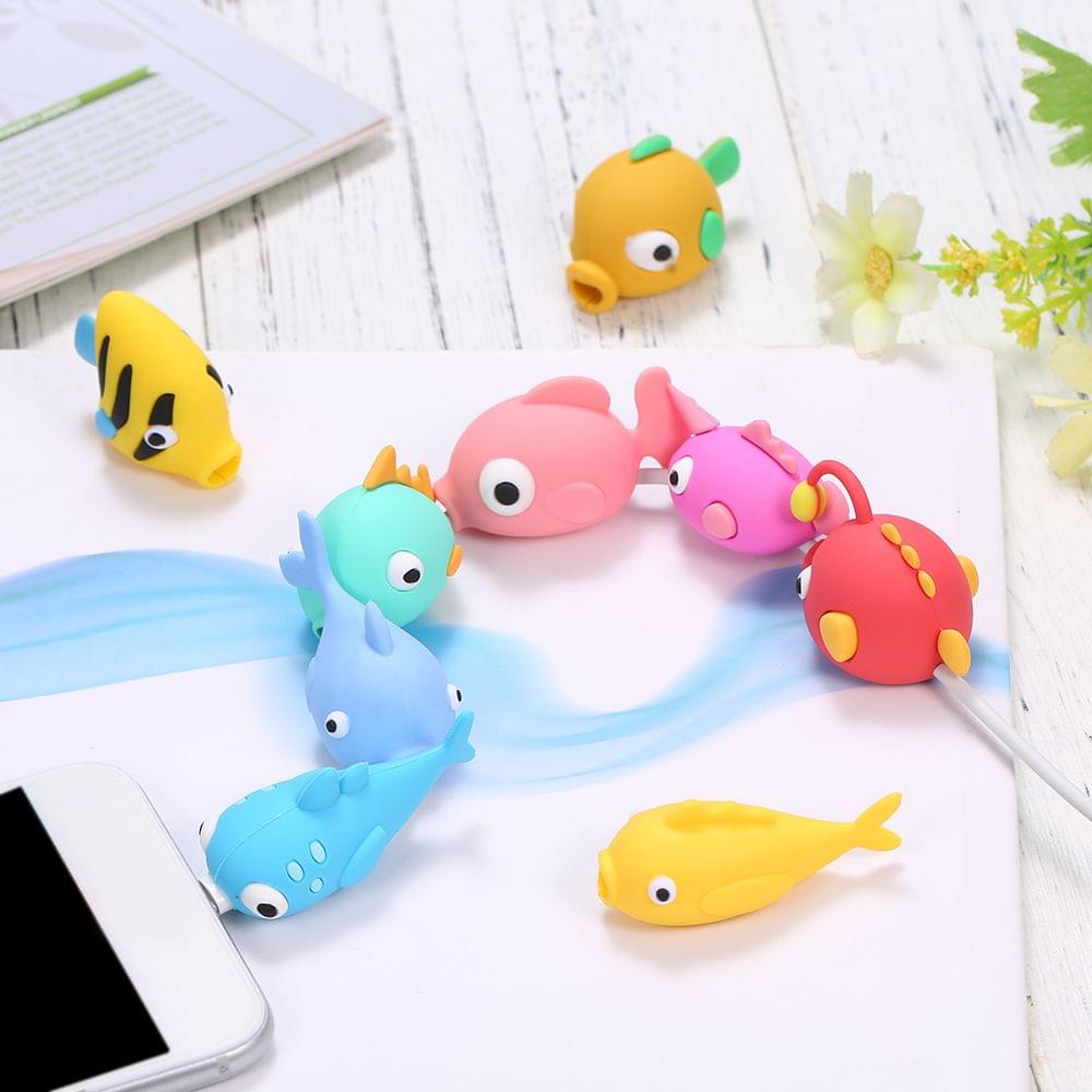 Cute Animal Cable Bite USB Charging Protector Cover for - 7