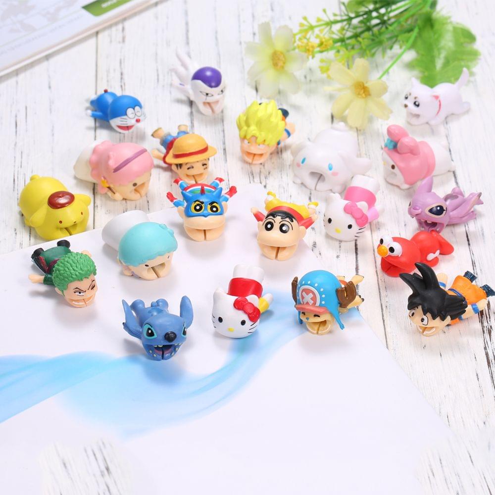 Cute Animal Cable Bite USB Charging Protector Cover for - 1