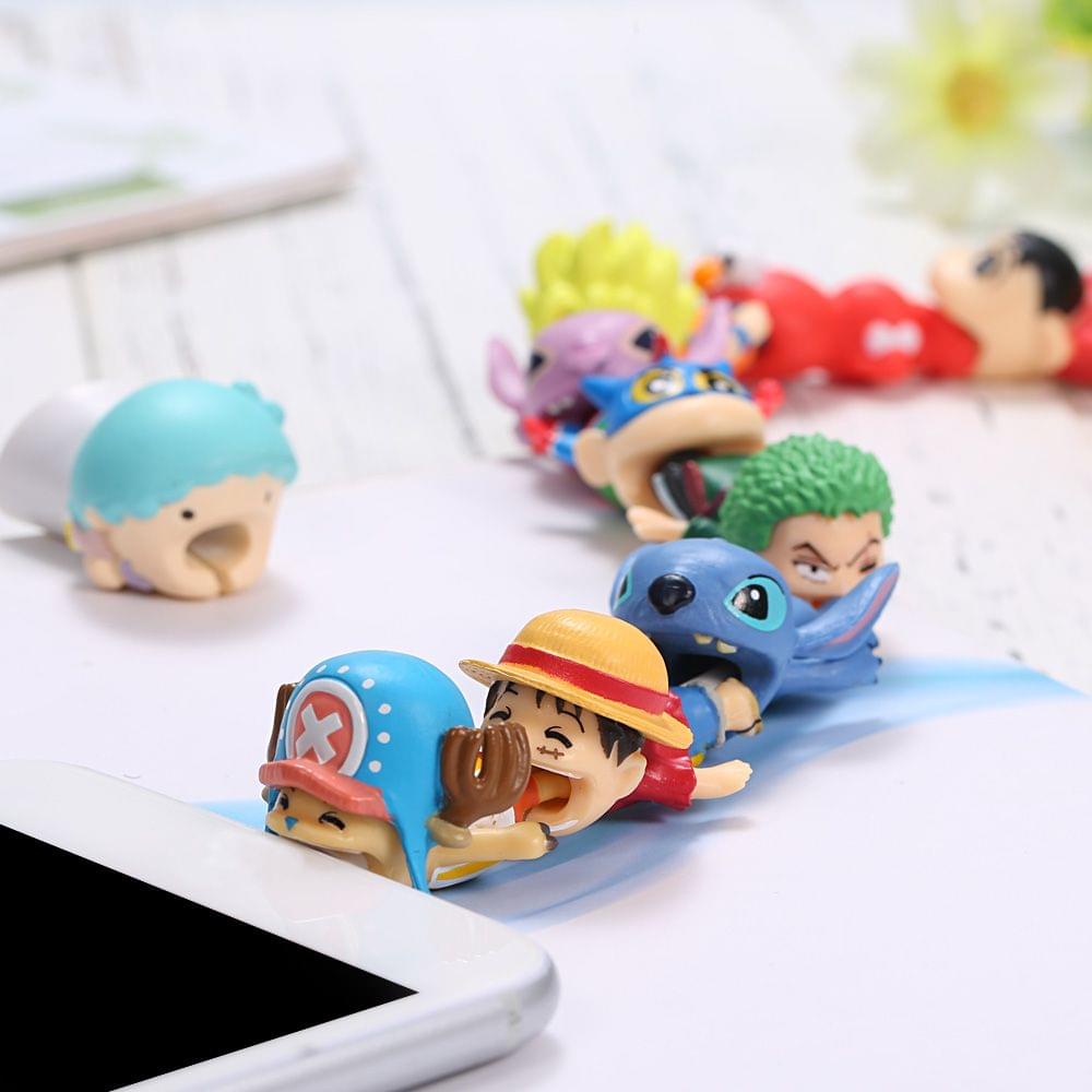 Cute Animal Cable Bite USB Charging Protector Cover for - 1
