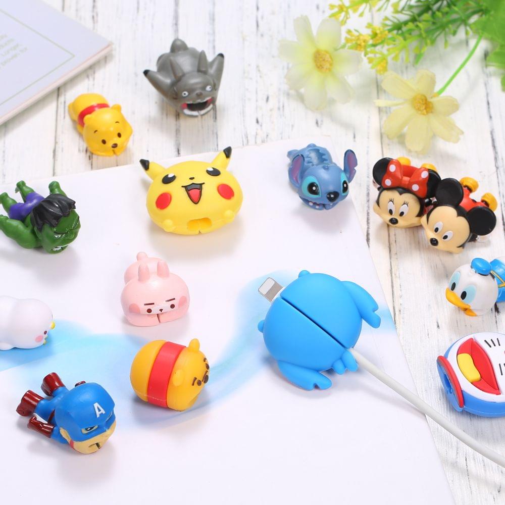 Cute Animal Cable Bite USB Charging Protector Cover for - 14