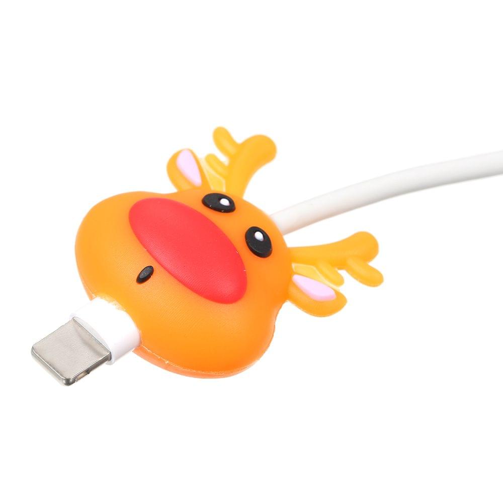 Cute Christmas Themed Cable Bite USB Charging Protector - 1