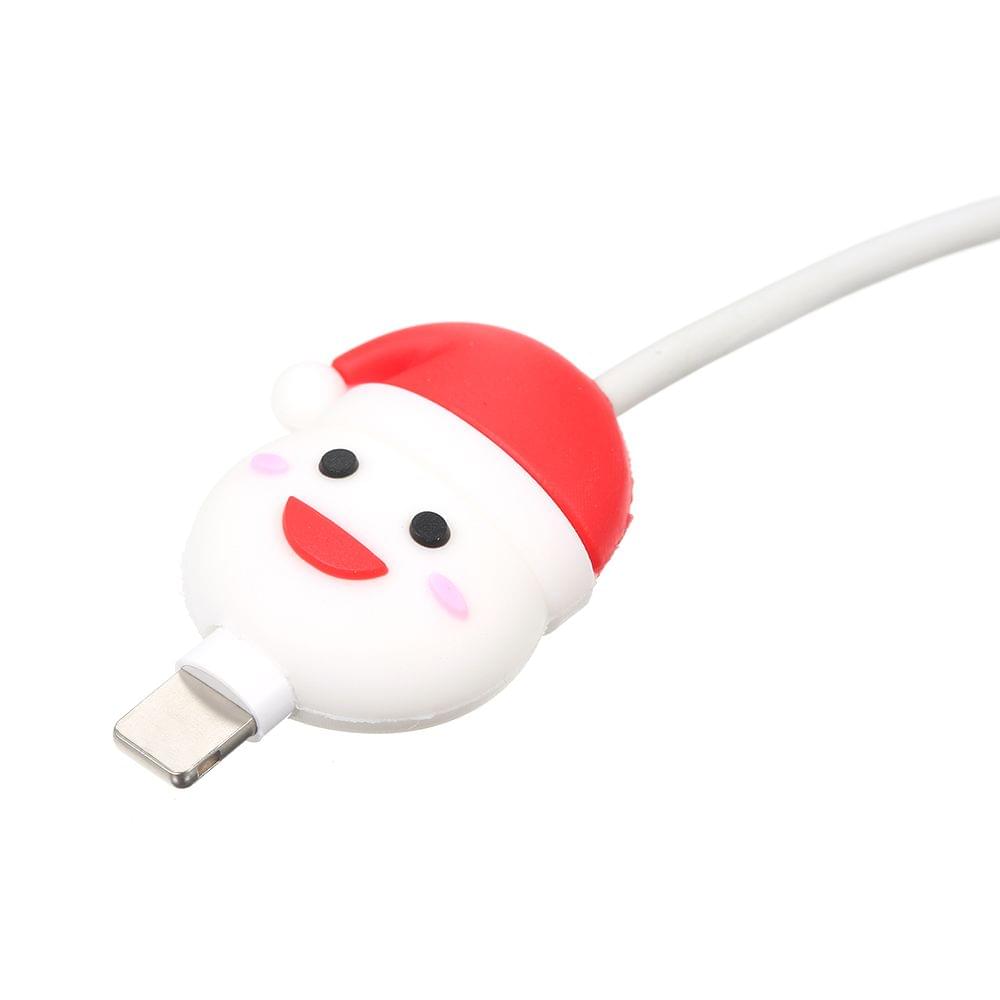 Cute Christmas Themed Cable Bite USB Charging Protector - 4