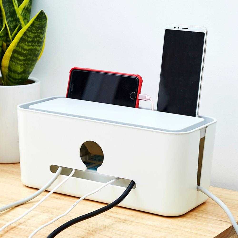 Charging Cable Management Box Case Power Cord Cover - 3