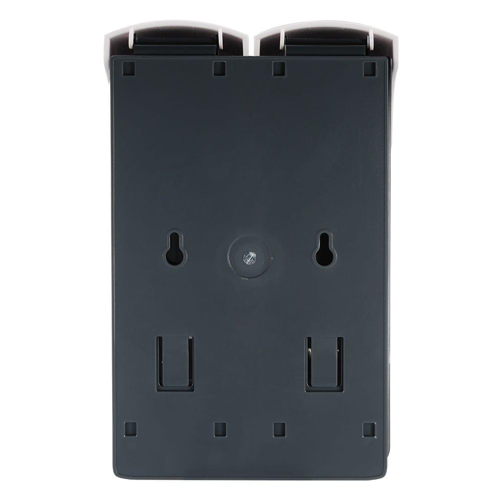 Uniqkart 300ml*2 NO Drilling Wall Mounted Double-Head