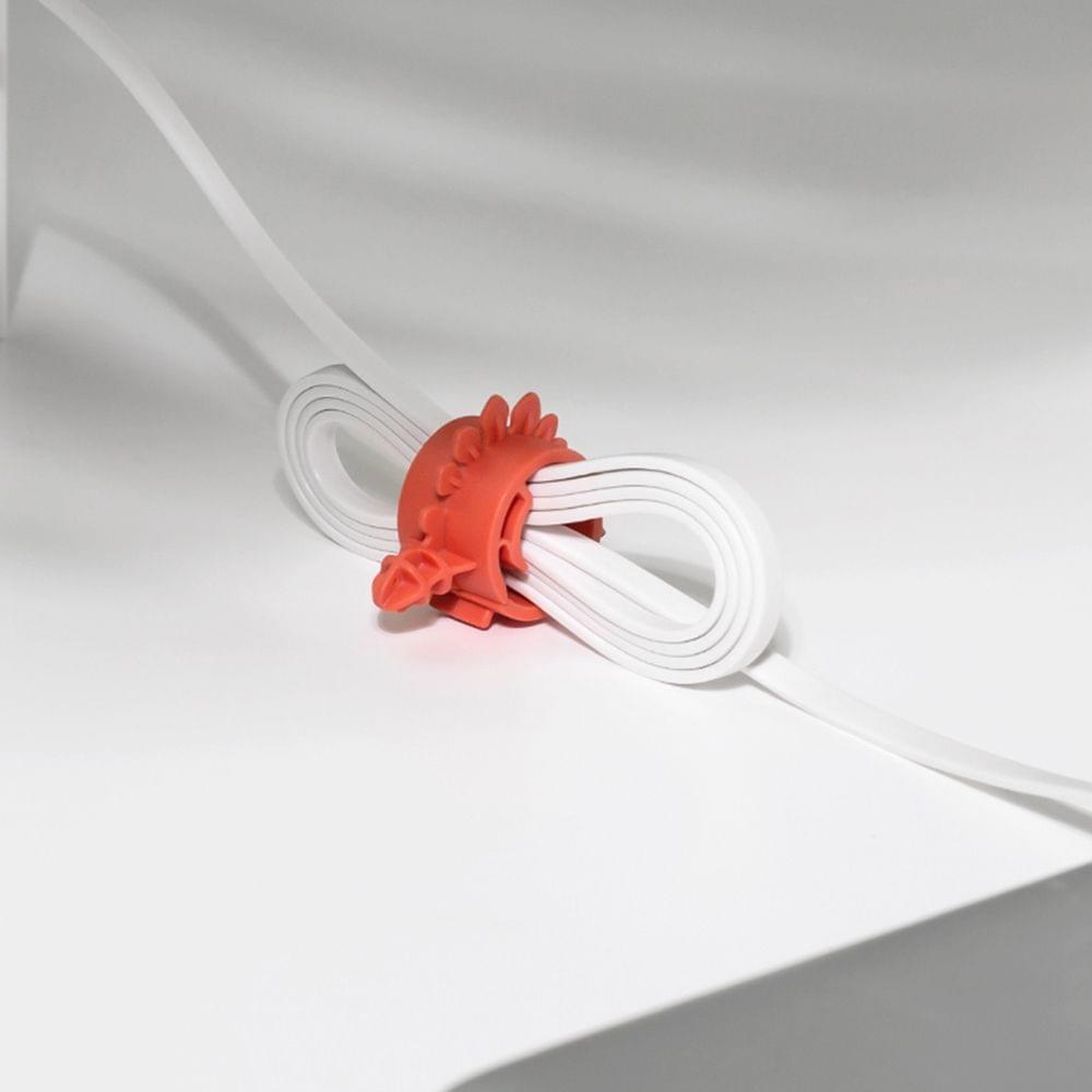Sothing 4Pack Dinosaur Cord Organizer Cable Management