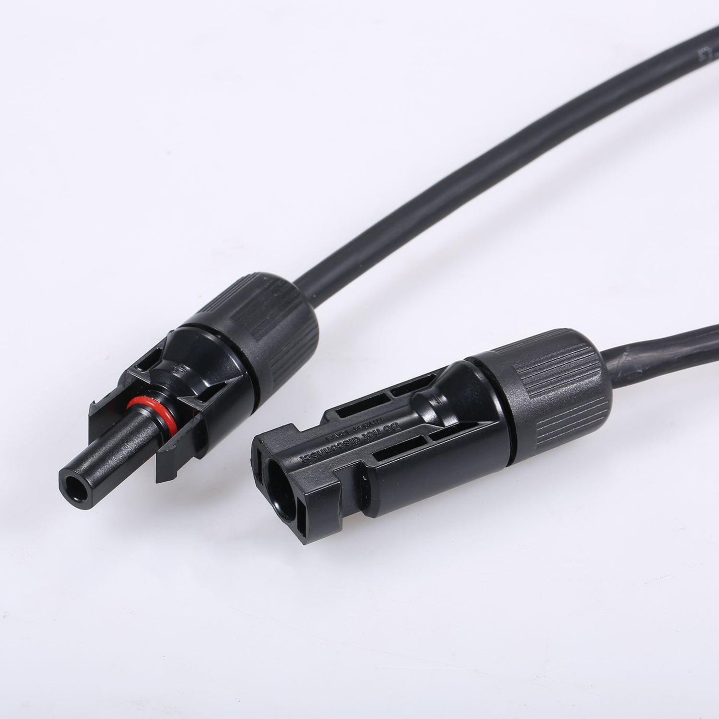 1 Pair 25/40/50/60/100 Feet Black + Red 10AWG Solar Panel - 100
