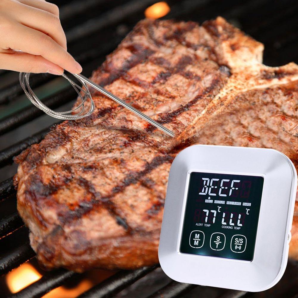 Digital Meat Thermometer with Wireless Remote Temperature