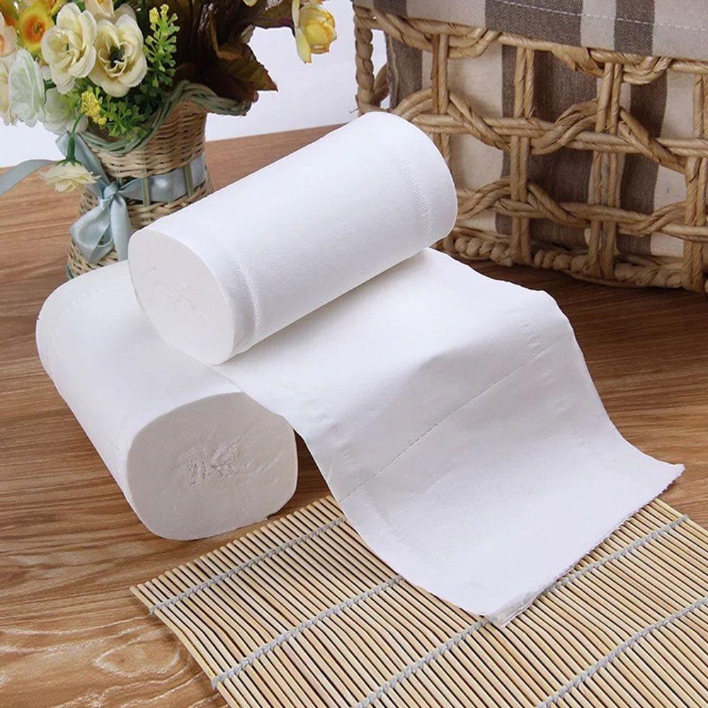 16 Rolls/Lot Napkin Tissue Toilet Paper 4 Layers Home - 16 Rolls