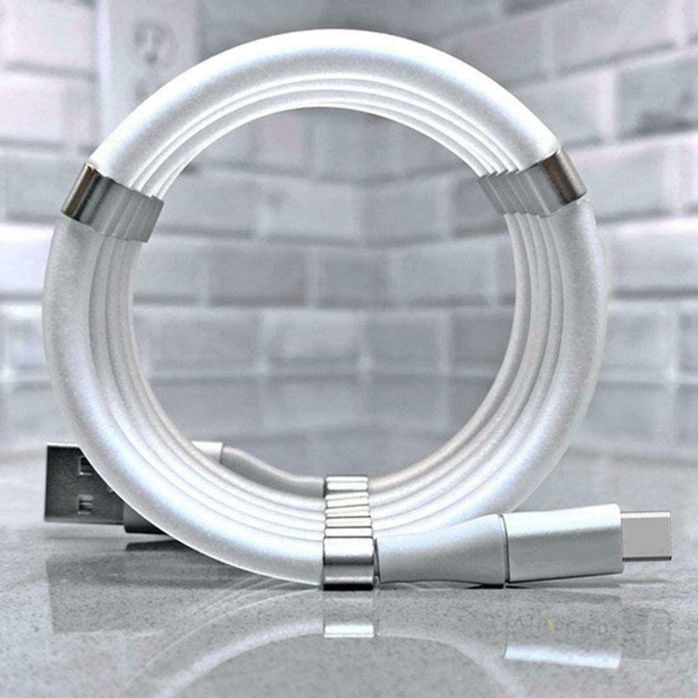 Magnetic Absorption Nano Data Cable 360 Degree Streamer - Type-C