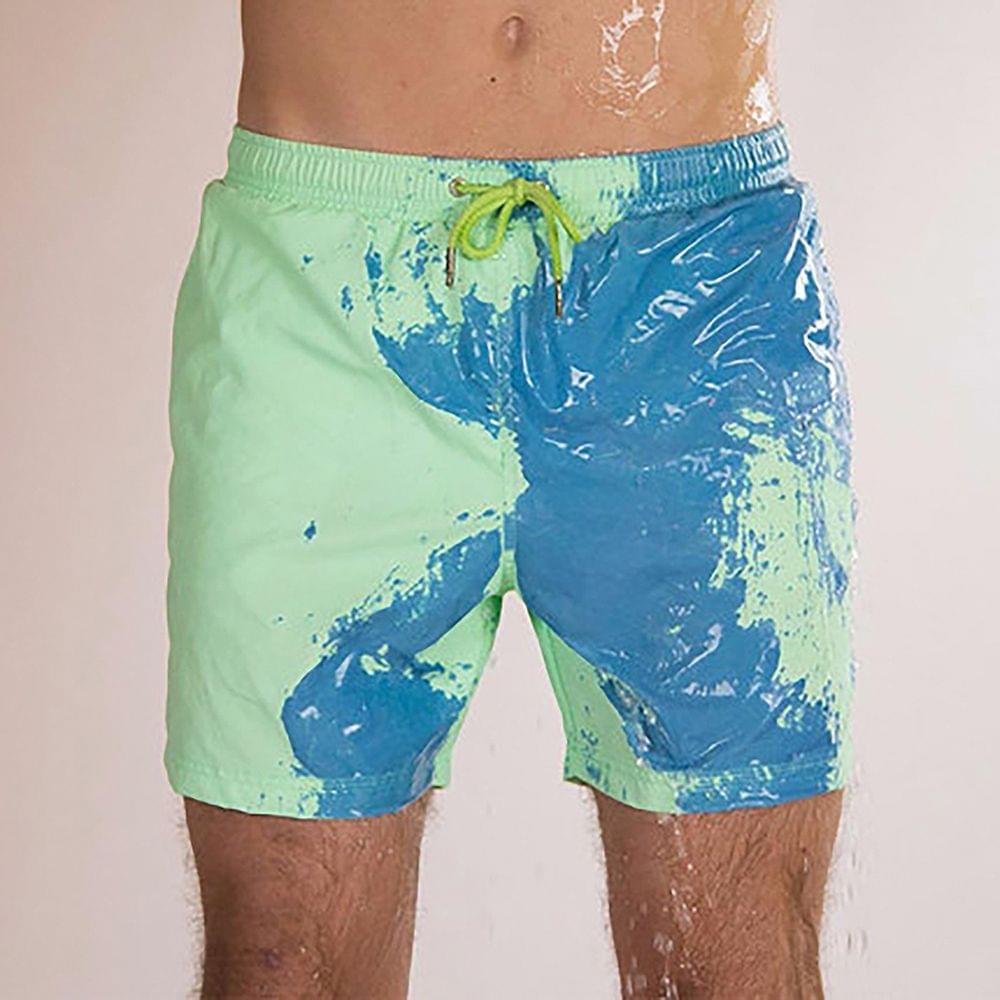 Color Changing Swimming Shorts Color Changing Swimming - XL