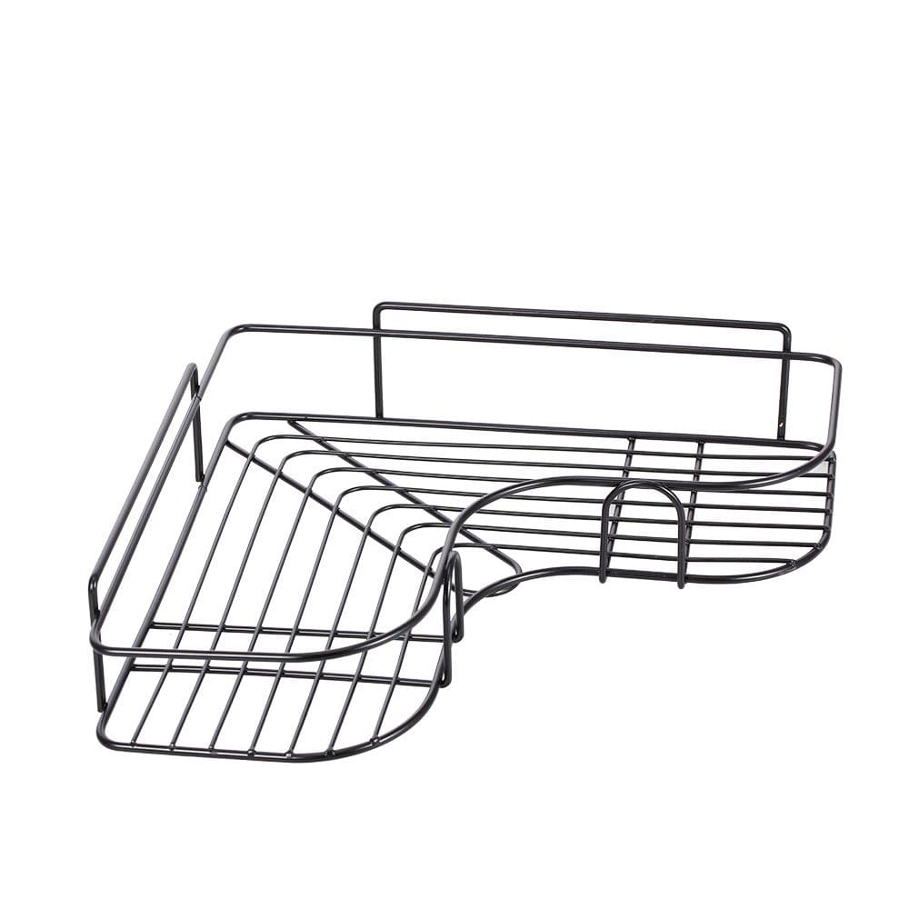 Iron Corner Shelf with Sticker Shower Caddy Shelf Bathroom