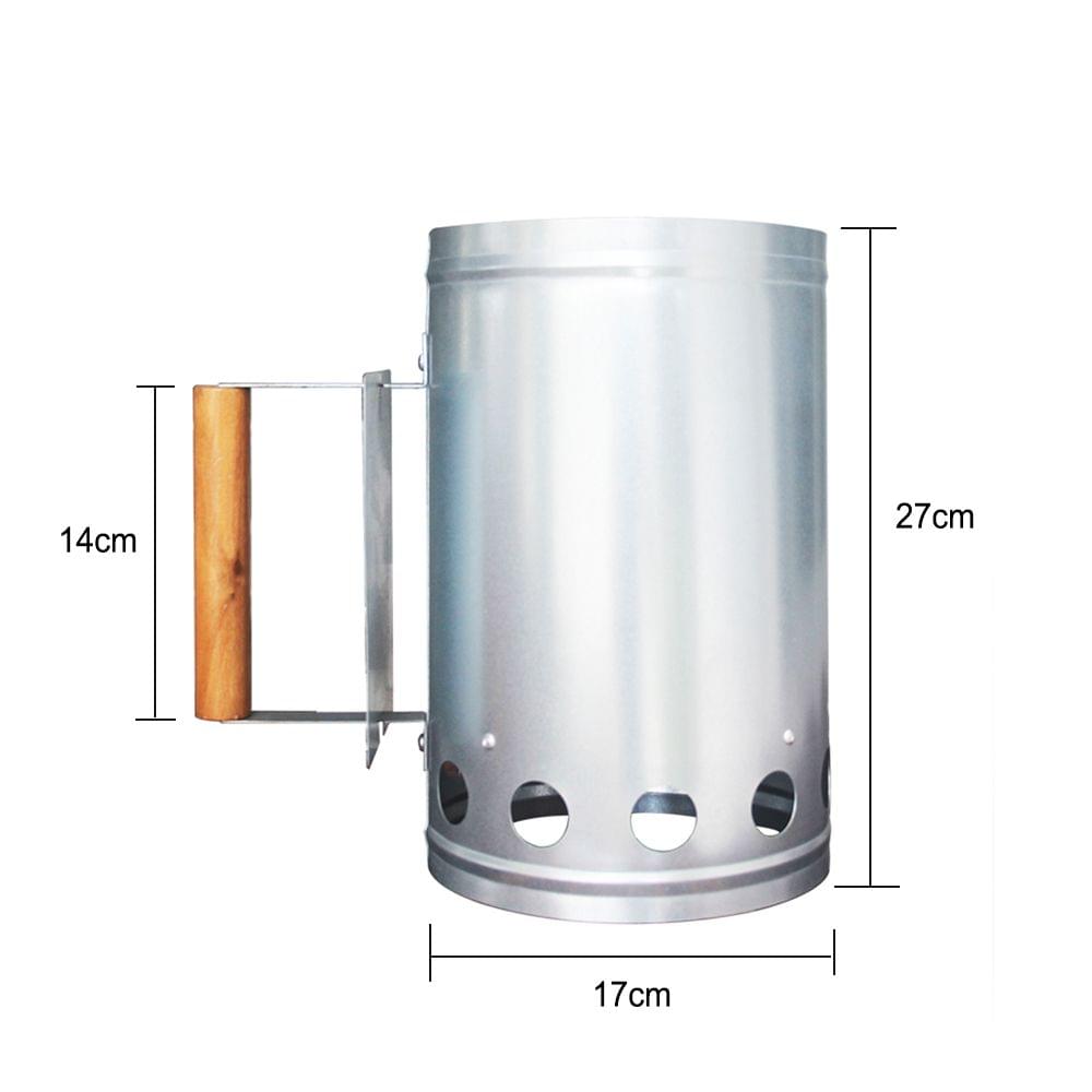 Compact Rapidfire Chimney Starter Rapid Charcoal Starter
