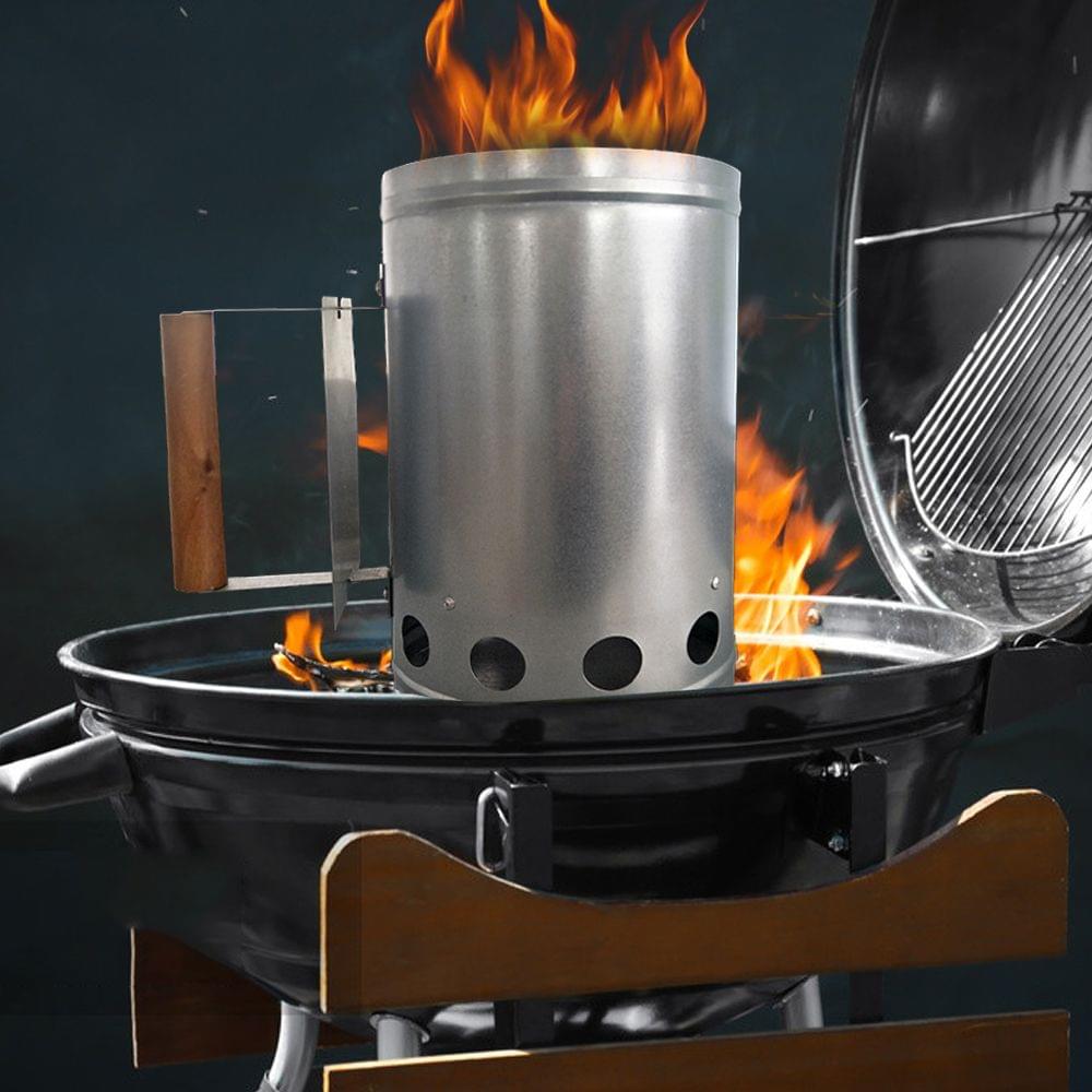 Compact Rapidfire Chimney Starter Rapid Charcoal Starter