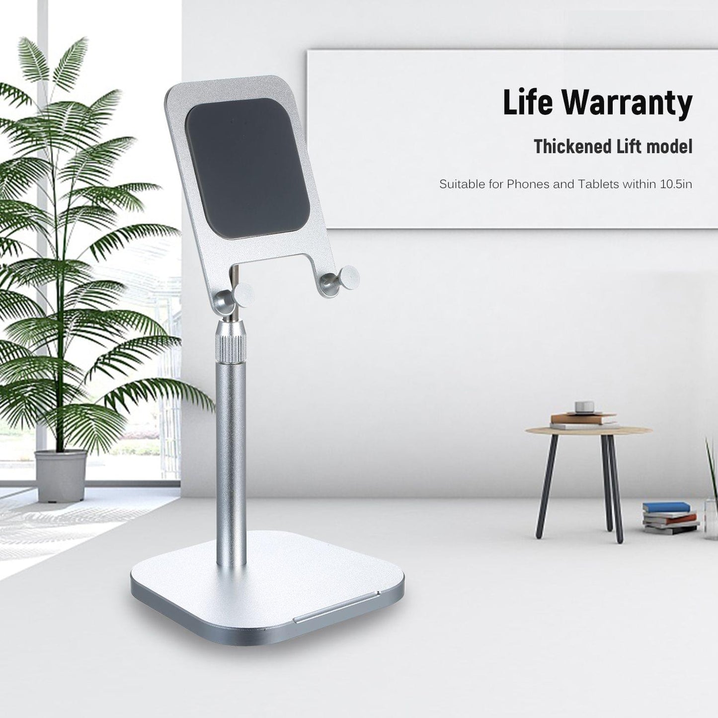 Stand Holder for Cell Phone Tablet Height Adjustable 360