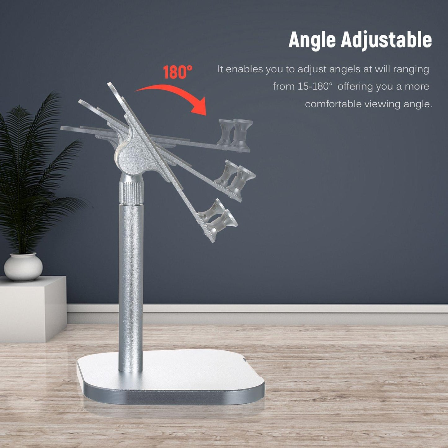Stand Holder for Cell Phone Tablet Height Adjustable 360