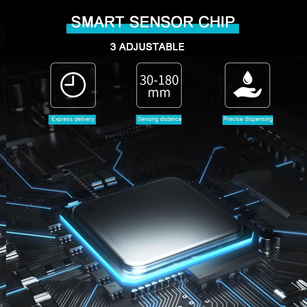 290ML Stainless Steel IR Sensor Touchless Waterproof