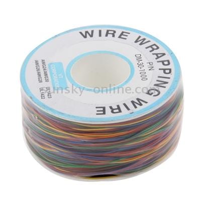 Wrapping Wire Wrap Multicolor 300 Meters AWG30 Cable