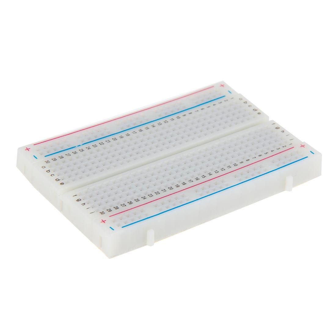 Mini Solderless Breadboard, 8.5cm x 5.5cm 400 Holes