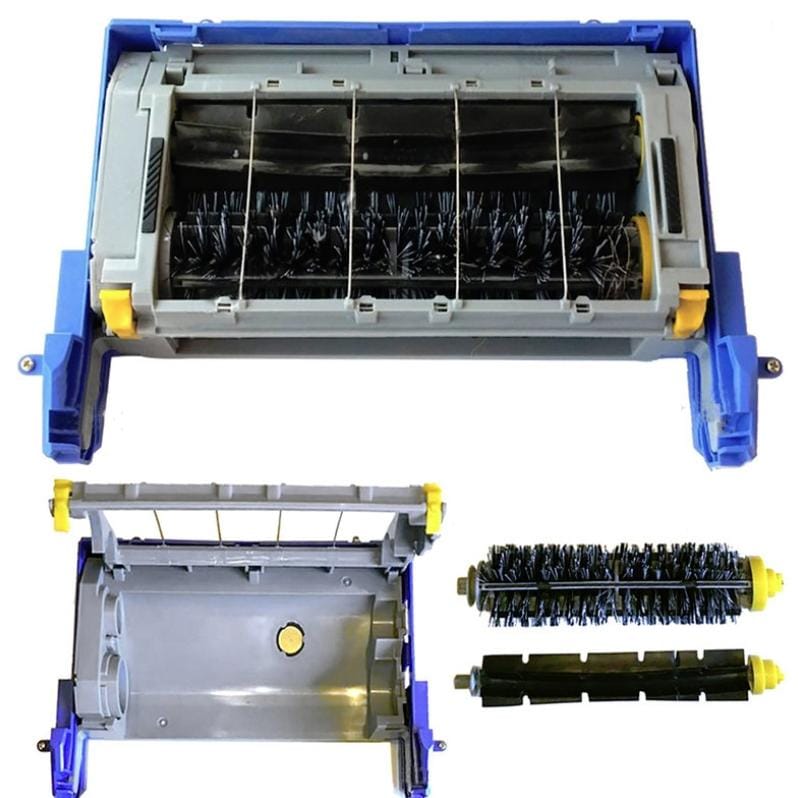 Main Brush Frame Cleaning Module Roller Brush Compartment for Irobot Roomba 500/600/700 Series