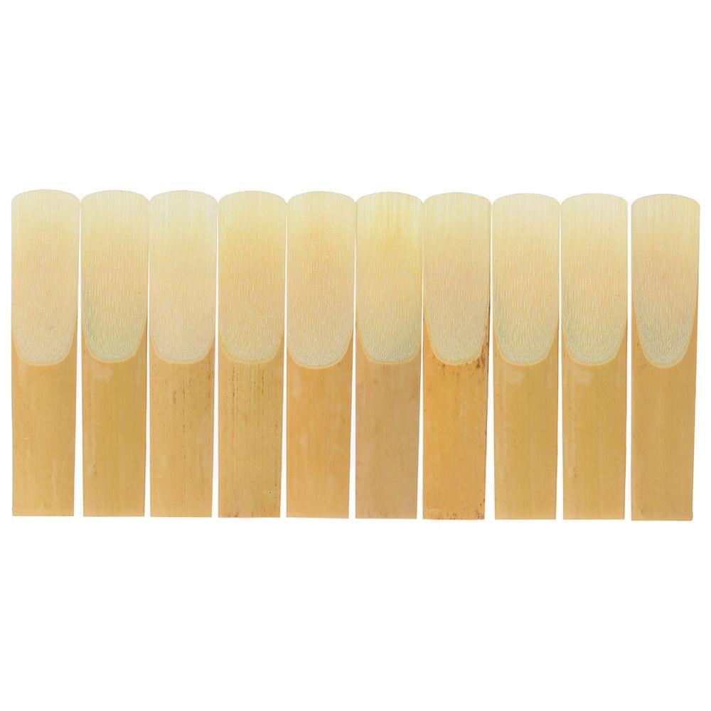 10-pack Pieces Strength 3.0 Bamboo Reeds for Bb Tenor