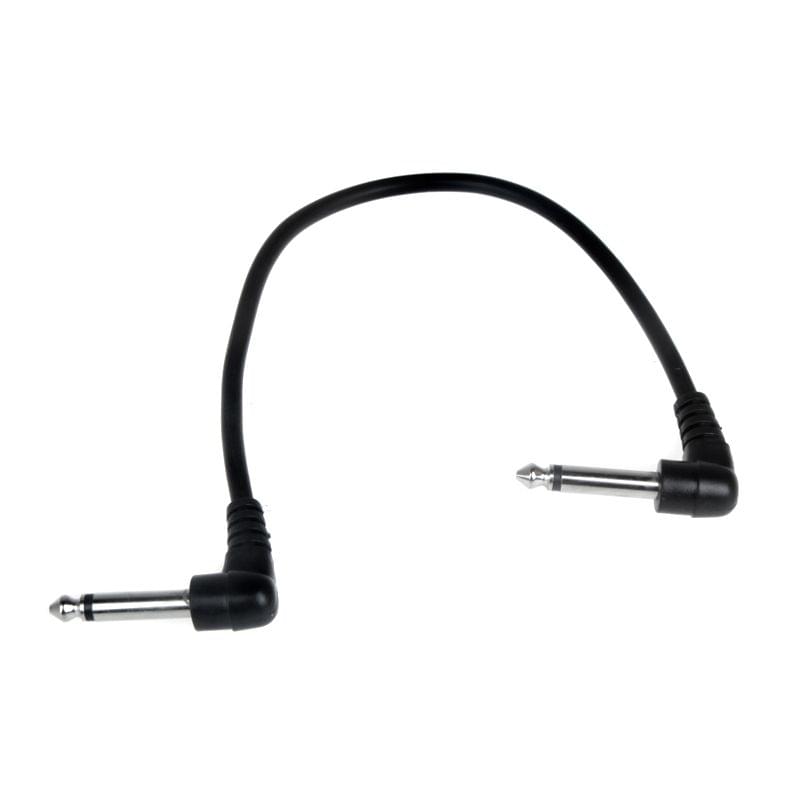 Set of 6pcs Colorful Guitar Patch Cables Angled for Guitar