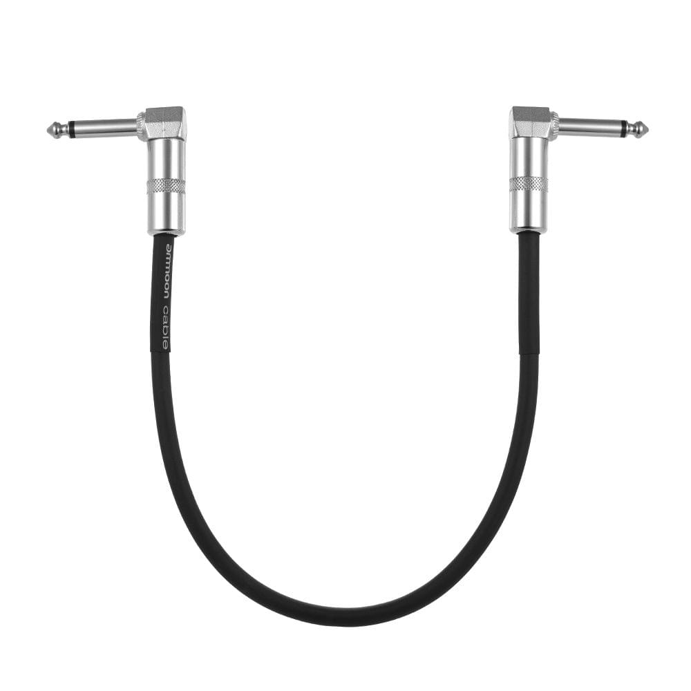 Uniqkart 6-Pack Guitar Effect Pedal Instrument Patch Cable - 30cm 6pcs