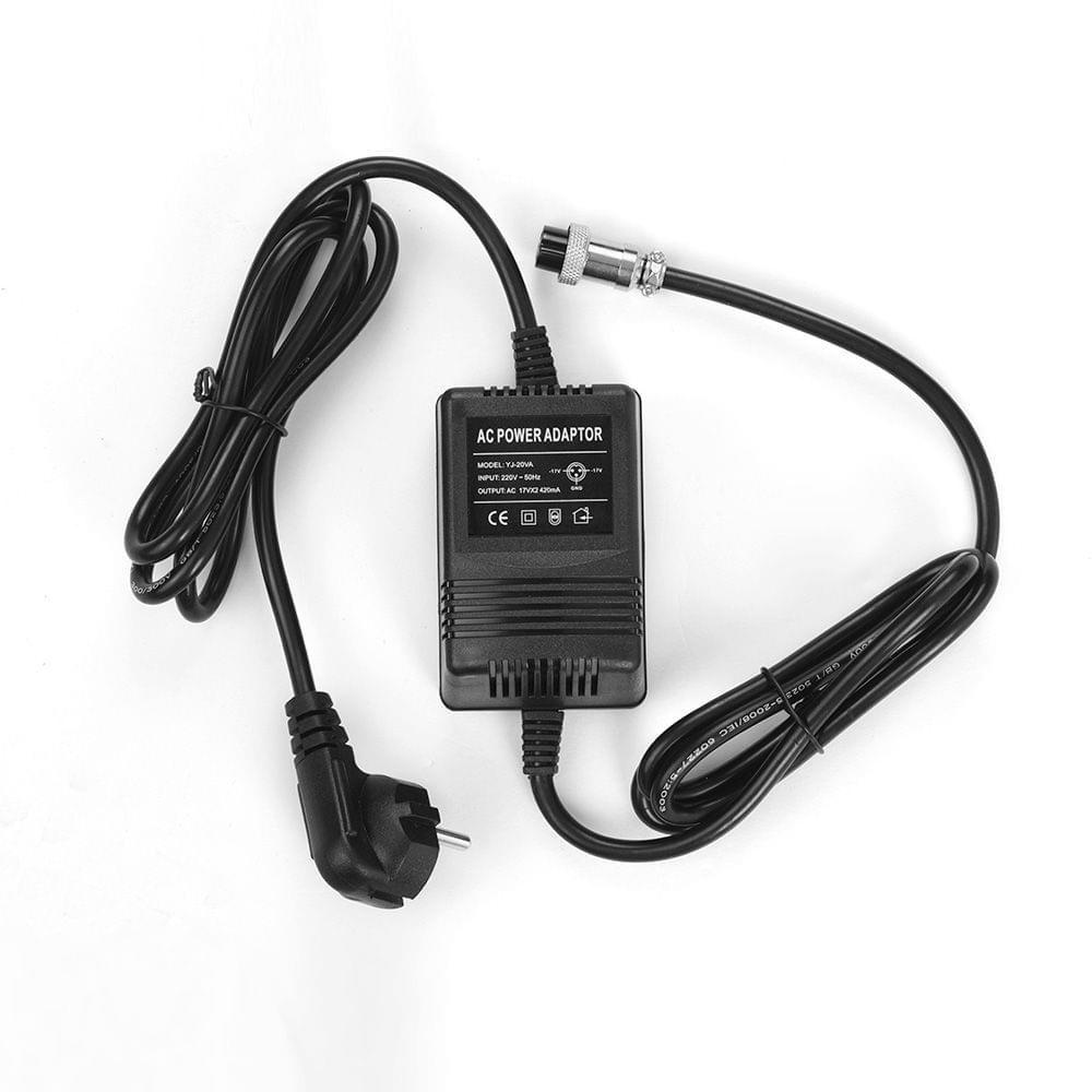 17V 420mA Mixing Console Mixer Power Supply AC Adapter 3-Pin - EU Plug