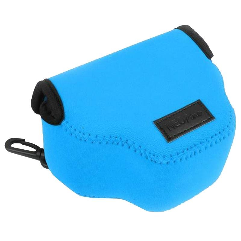 NEOpine Neoprene Shockproof Soft Case Bag with Hook for Canon SX510 Camera (Blue)
