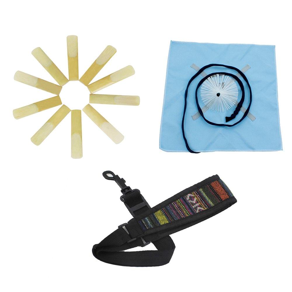 3-in-1 Saxophone Sax Accessories Kit Including Cleaning