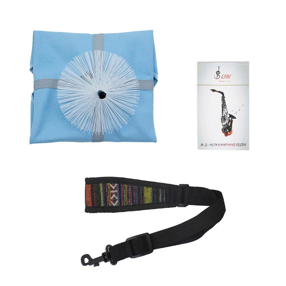 3-in-1 Saxophone Sax Accessories Kit Including Cleaning